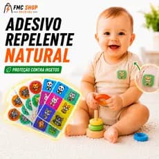 Adesivos Repelentes Citronela Para Bebês e Crianças Seguro Não Tóxico