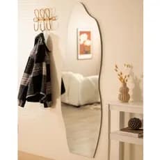 Espelho Grande Decorativo Orgânico Flame de Corpo Inteiro