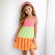 Vestido Infantil Menina 10 Anos Blogueirinha do 1 ao 14 anos |  Vestido Infantil Menina 3 Marias