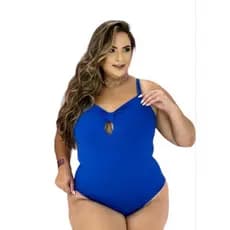 Body Feminino Plus Size GG sem bojo Suplex veste do 48/50