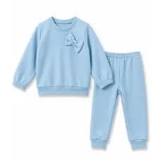 Conjunto Infantil Moletom Laço