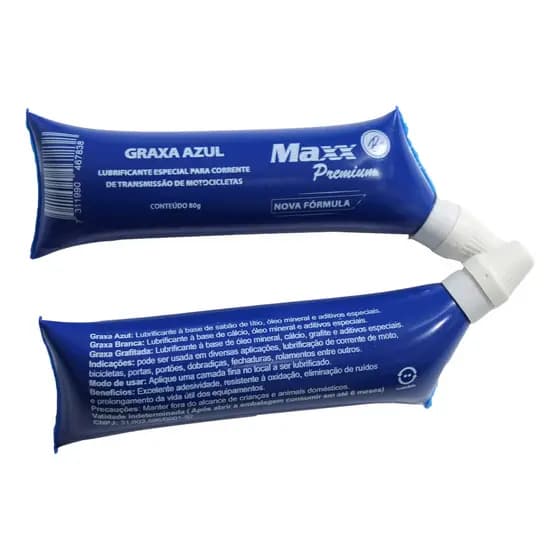 PAR DE GRAXA AZUL ROLAMENTO TRANS 80ML MAXX BR duas unidades