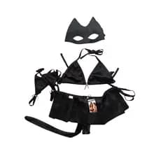 KIT FANTASIA ADULTO MULHER GATO