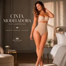 Cinta Alta Modeladora Redutora De Medidas Princesa Catarina