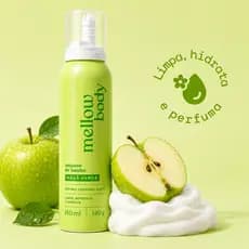 Sabonete Hidratante Mousse De Banho Maçã Verde 150ml - Mellow Body