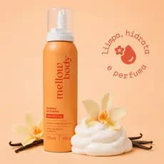 Sabonete Hidratante Mousse De Banho Baunilha 150ml - Mellow Body