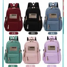 Mochila Escolar De Grande Capacidade Para Mulheres Estudantes