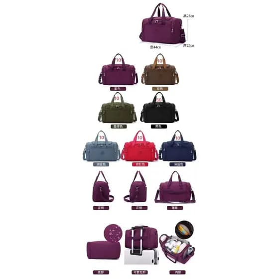 Bolsa Mala De Academia Esportiva Viagem Feminina Impermeável