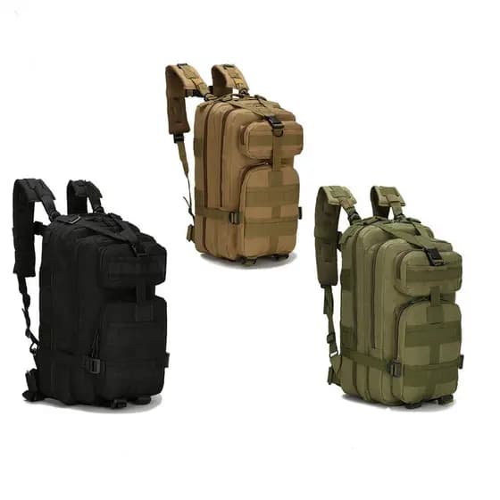 Mochila Tática 30 Litros Reforçada Impermeável Masculina Grande Camping  006