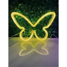 Luminária LED Neon Letreiro Decoração Luz Parede USB Pilha Iluminação