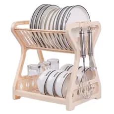 Escorredor De Louça Cozinha Pratos e Talheres Plastico top casa leve home