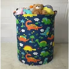 Cesto Organizador de Brinquedos e Roupas 60L Cesto de Brinquedos infantis Cesto de Roupas Sujas