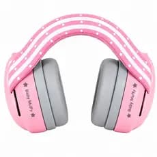 Abafador de Ruído Infantil para Bebes (Rosa)