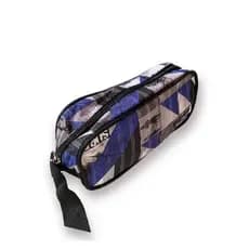 Estojo masculino bolsinha de lapis escolar Clio Surf escolar 1 ziper repartição