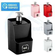Porta Detergente Dispenser Slim 500ml Design Compacto - Uz Utilidades