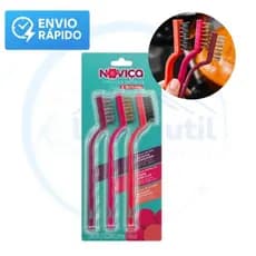 Kit com 3 Escovas para Limpeza Pesada Noviça - Bettanin