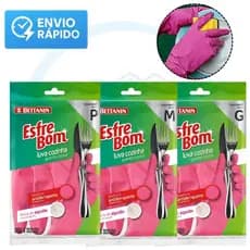 Luva Cozinha Látex EsfreBom com Forro Interno de Algodão - Bettanin