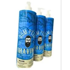 Kit 3x Shaving Gel Dom Pelo 1kg Profissional - Barba Suave Sem Irritações - Envio Imediato