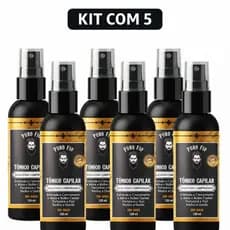 Kit 5x Pro Barber MinoxDNACapilar 120ml Crescimento Barba Cabelo Rápido envio imediato