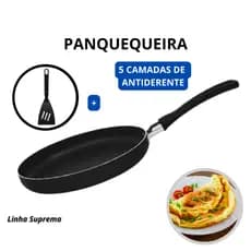 Frigideira Panquequeira Panqueca Crepe Crepioqueira Antiaderente - ALUMIC