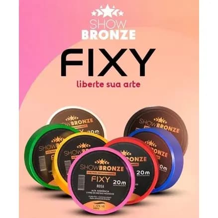 Fitas Para Bronzeamento Show Bronze FIXY 18mmX20m