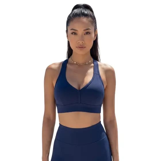 Top K2B Feminino Fitness nadador Poliamida Esportivo Fitness Academia