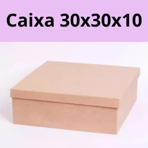Caixa presente 30x30x10  em MDF Cru serve como Embalagem  cx 30x30 Padrinhos Convite Presente ,lembrancinhas caixa 30x30