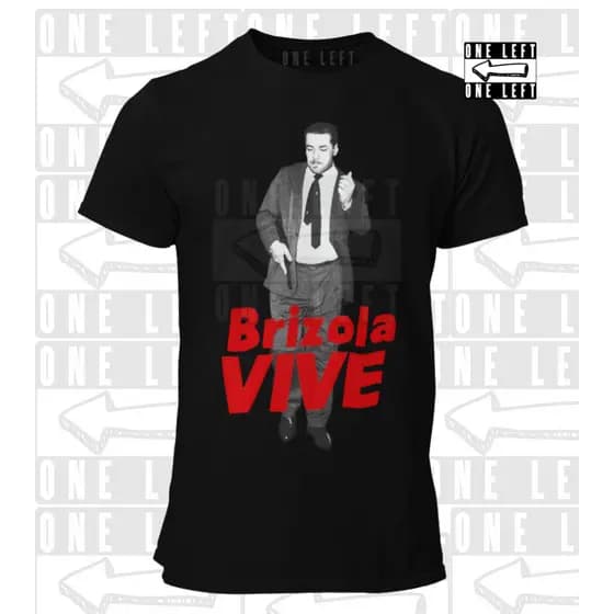Camiseta Brizola Vive Camisa Unissex 100% Algodão Leonel Direitos Trabalhistas Revolução