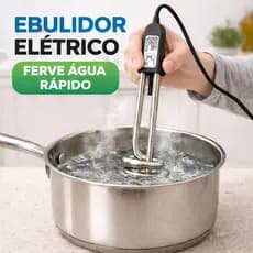 Ebulidor Elétrico Mergulhão Rabo Quente Aquecedor Rápido Água Portátil Café Chá 500W 110/220V