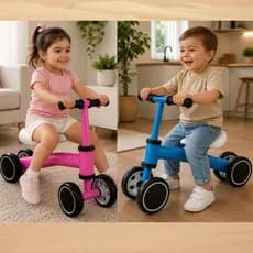 Bicicleta Infantil de equilíbrio - Azul Rosa menino menina sem pedal pedalar brinquedo Bike