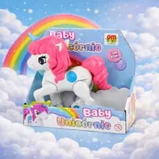 Brinquedo Musical Baby Unicórnio c/ Som e Luz - Mexe as Patas