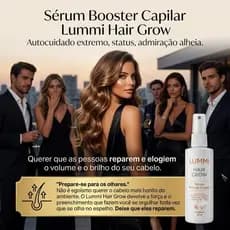 Serum Capilar Crescimento Fortalecimento Queda Fios Saudaveis Hair Grow 60ml