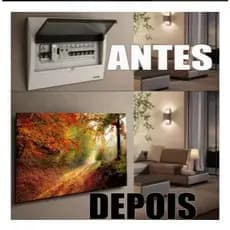 Quadro Esconde Cobrir Caixa Luz Energia 44x35 Paisagem