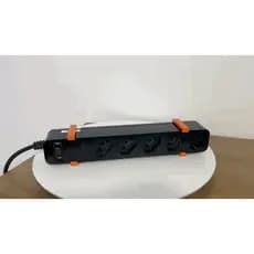 Suporte regua de tomadas clamper