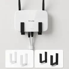 Suporte Roteador Parede Sem Furo Fita Organizador Universal WiFi 3M