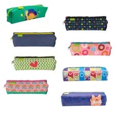 Estojo Escolar Infantil Tubo Fechamento Zipper - Leo e Leo