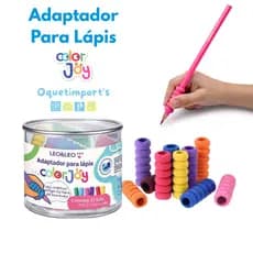 12 Pares de Adaptador Para Lápis HB Crianças Atípicas TED TDAH TOD 24 Unidades Colorjoy