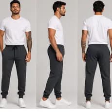 Calça  Moletom Masculino Flanelada Conforto Estilosó Lisa Básica Com Bolso