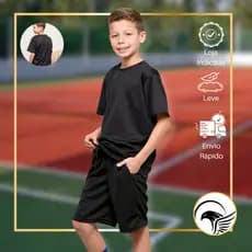 Conjunto Infantil Masculino  Premium Verão Moda Esportiva