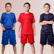 Kit 3 Conjunto Infantil Menino Dry fit Premium liso
