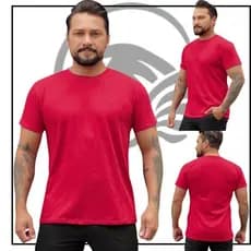 Camiseta Masculina 100% Algodão Malha Peruana Cotton Tecido Macio Modelagem Perfeita para uso Diário