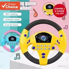 Brinquedo De Volante , Carro Giratório Interativo Para Crianças , Natal