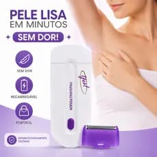 Removedor e depilador de Pelos Feminino Elétrico Recarregável Depilador Facial Corporal Sem Dor