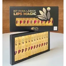 Kit 12 Gloss Lip Volumoso Big Efeito Volume Brilho Labial Aumenta a Boca  Ísis Makeup