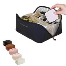 Necessaire Feminina Grande Organizadora Maquiagem Cosmético Para Viagem Em Alta Qualidade
