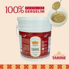 Tahine Golden 200g 450g 900g 4Kg 17Kg Premium Pasta de Gergelim | 100% Natural | Moído na Pedra | Sem Glúten e Lactose