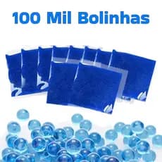 Kit 10mil 20mil 40mil 50mil 100mil Bolinhas de Gel Orbeez Arminha Gel Cresce na Água 8mm