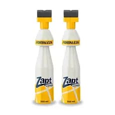 Kit 2 Tinta Rejunte Zapt Branco Fortaleza 200ml Prático Alta Cobertura Piso Parede Cerâmica Porcelanato Banheiro Cozinha