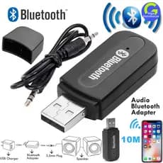 de Adaptador Receptor Bluetooth Usb Musica P2 Chamada Som Carro