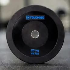 Anilha Profissional Olímpica Emborrachada 20kg Peso Academia Touch and Go -  (1 Unidade)